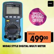 Midas Style Digital Multi Meter MT02M