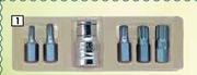 Autogear Multi Spline Bit Sets (6 Piece Fine Bit Set) SS06F