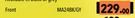 Autogear Rubber Mat Sets With Lip (2 Piece Set) Front MA24BK/GY