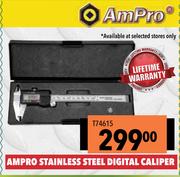Ampro Stainless Steel Digital Caliper T74615