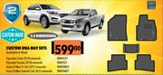 Custom DNA Mat Sets For Isuzu D-Max D Cab 2013 Onwards RMIDM02