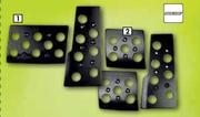 Autogear Black Pedal Pad Sets (Manual) PP07MBK