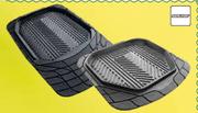 Autogear Rubber Mat Sets With Lip (2 Piece Set) Front MA24BK/GY