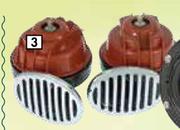 Autogear Hooters 12V Twin HT060