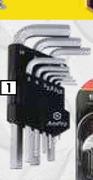 Ampro Key Sets Allen L-Type 9 Piece Set T22926