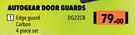 Autogear Door Guards (Edge Guard Carbon 4 Piece Set) DG22CB