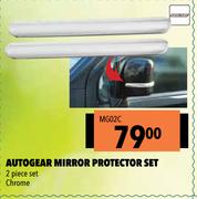 Autogear Mirror Protector Set 2 Piece Set (Chrome) MG02C