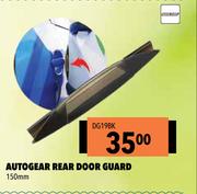Autogear Rear Door Guard 150mm DG19BK
