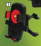 Autogear Vent Mount Phone Holders 52-82mm UHM06