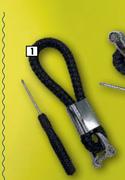 Autogear Cowhide Weave Key Rings (Includes Screwdriver) KR006