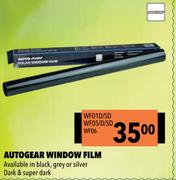 Autogear Window Film WF01D/SD WF05/D/SD WF06