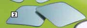 Autogear Blind Spot Mirrors (Edgeless Diamond Shape) BSM04