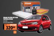 Fram Filter Kit For Toyota Etios FSA6