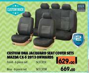 Custom DNA Jacquard Rear Seat Cover 6 Piece Set Mazda CX-5 2013 Onwards SCCCX5R