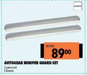 Autogear 2 Piece Bumper Guard Set BG006