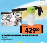Autogear Foam Wash Gun For Hose 1000ml FWG01