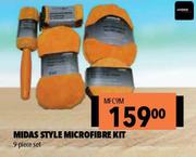 Midas Style 6 Piece Microfibre Kit MFC9M