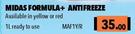 Midas Formula+ Antifreeze MAF1Y/R-1Ltr