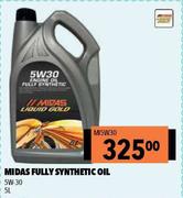 Midas Fully Synthetic Oil 5W-30 MI5W30-5Ltr
