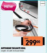 Autogear Tailgate Seal TBS01
