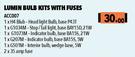 Lumin Bulb Kits With Fuses ACC007