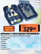 Autogear 17 Piece Tubeless Tyre Repair KitIR17PC