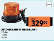 Autogear Amber Strobe Light LS2LED