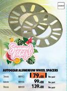  Autogear Aluminium Wheel Spacers 3mm WHS3-Per Pair