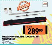 Midas Professional Tools Lug Nut Wrench Set WS02M