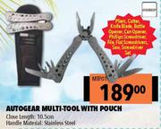 Autogear Multi Tool With Pouch MTP01