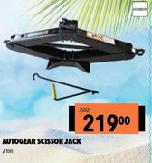 Autogear Scissor Jack 2 Ton JS02