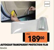 Autogear Transparent Protection Film 8cm x 5m PF01
