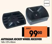 Autogear Jockeys Wheel Receiver JWR01-168 x 129 x 40mm