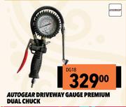 Autogear Driveway Gauge Premium Dual Chuck DG18