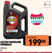 Caltex Havoline Formula 20W-50 500259396-5L