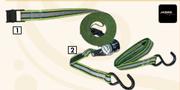 Midas Style Reflective Straps Cam Buckle 4m LSR4M