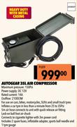 Autogear 35L Air Compressor PU09
