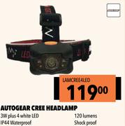 Autogear Cree Headlamp LAMCREE4LED