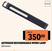 Autogear Rechargeable Work Lamp 360 Lumens L-WL14
