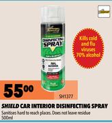 Shield Car Interior Disinfecting Spray SH1377-500ml