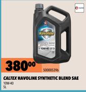 Caltex Havoline Synthetic Blend SAE 500005396 10W-40-5Ltr