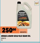 Midas Liquid Gold GL5 Gear Oil 80W-90 M80W905-5Ltr
