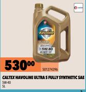 Caltex Havoline Ultra S Fully Synthetic SAE 501274396 5W-40-5Ltr