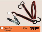 Midas Style Ratchet Tie Down 25mm x 3.6m LH20M