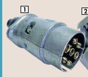 Electropart Metal Universal Trailer Plugs (Male) 7 Pin PTRM701