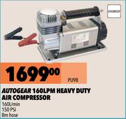 Autogear 160LPM Heavy Duty Air Compressor PU98