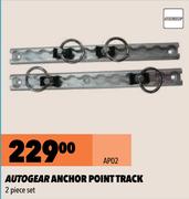 Autogear Anchor Points Track 2 Piece Set AP02