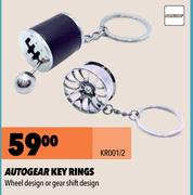 Autogear Key Rings KR001/2