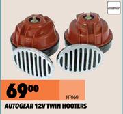 Autogear 12V Twin Hooters HT060
