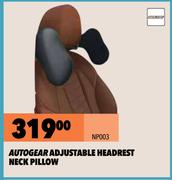 Autogear Adjustable Headrest Neck Pillow NP003